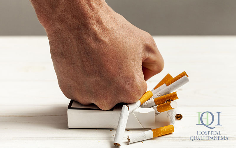 Imagem ilustrativa sobre parar de fumar, representando a decisão de abandonar o cigarro para conquistar mais saúde, disposição e qualidade de vida.